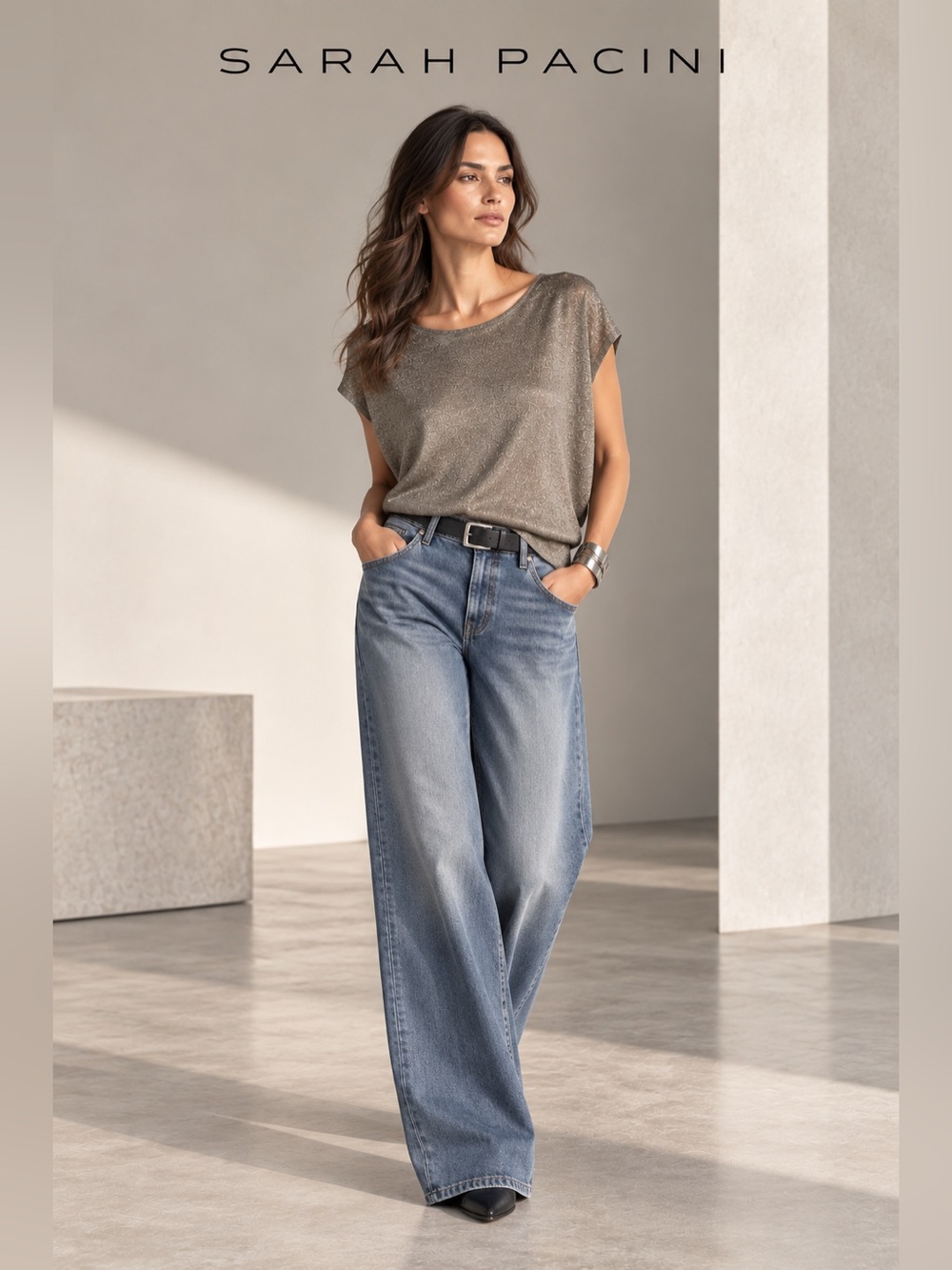 Sarah Pacini 🏛️- D Green Light knit lightly Golden